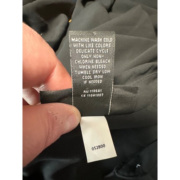 Lane Bryant Womens Roll Tab Sleeve Button-Down Hi-Low Tunic Top Size 18/20 - Picture 7 of 10